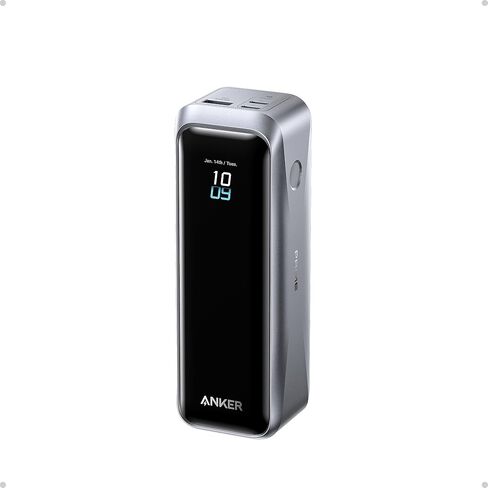 باور بانك Anker Prime، شاحن محمول 20,100 مللي أمبير في الساعة بثلاثة منافذ مع مخرج 220 وات بحد أقصى، شحن ثنائي الاتجاه، معتمد من TSA، التحكم في التطبيقات، لأجهزة MacBook وiPhone 17/16 Series والمزيد (القاعدة غير متضمنة) in Saudi Arabia