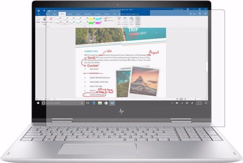 واقي شاشة (مجموعة من 2) لجهاز HP Envy 15M x360 15.6" BP Series 15M-BP011DX BP012DX [تم إصداره بعد يوليو 2017] كمبيوتر محمول بشاشة تعمل باللمس عالي الوضوح مضاد للخدش in Kuwait