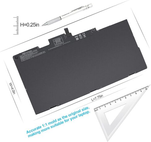 CS03XL Laptop Battery for HP EliteBook 840 850 755 745 G3 G4 ZBook 15u G3 G4 Series 800513-001 800231-1C1 800513-001 CS03 CS03046XL HSTNN-IB6Y HSTNN-UB6S HSTNN-I33C-4 Notebook. in Saudi Arabia
