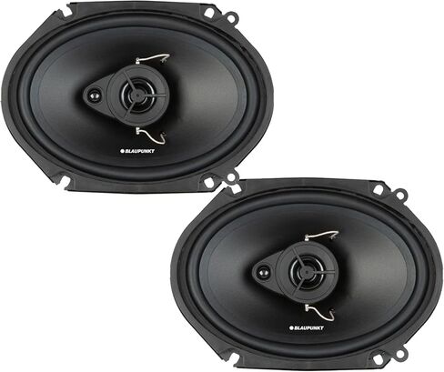 Blaupunkt Orlando 750 6.9 بوصة تعمل باللمس مزدوج DIN بلوتوث AM/FM استقبال، 4x 6x8 بوصة 60 وات بحد أقصى 3 مكبرات صوت للسيارة مع سلك in Saudi Arabia