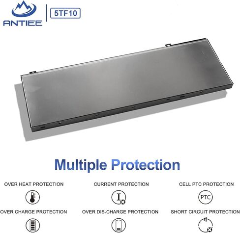 ANTIEE 5TF10 GHXKY Laptop Battery Replacement for Dell Precision 7730 7740 7530 7540 P34E Series Notebook P34E001 P34E002 P74F P74F001 P74F002 NYFJH RY3F9 0RY3F9 7M0T6 7.6V 64Wh 8000mAh in Saudi Arabia