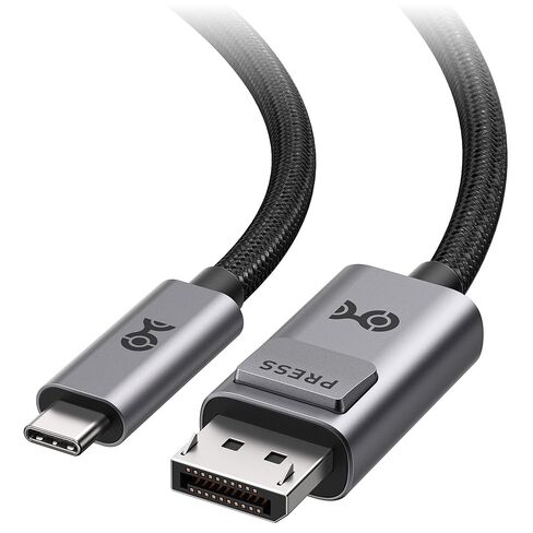 كابل Matters كابل USB-C ثنائي الاتجاه بسرعة 40 جيجابت في الثانية إلى DisplayPort 2.1 - 1.8 متر / 6 أقدام، DP40 (UHBR10)، 8K@120 هرتز / 4K@480 هرتز، كابل DisplayPort إلى USB C لأجهزة وضع DP Alt (لا يوجد توصيل طاقة) in Saudi Arabia