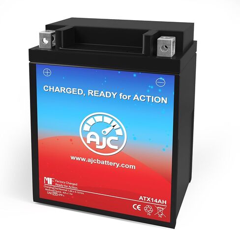 بطارية AJC متوافقة مع بطارية Power Sonic CB14-B2 Powersports in Kuwait