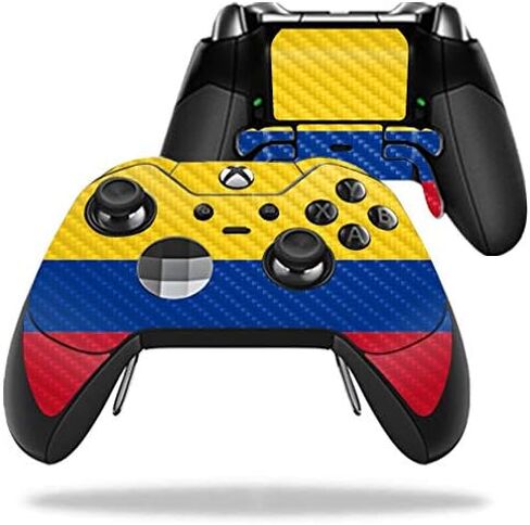 MightySkins Carbon Fiber Skin for Microsoft Xbox One Elite Controller - Paris | Protective, Durable Textured Carbon Fiber Finish | Easy to Apply, Remove, and Change Styles | Made in The USA in Saudi Arabia