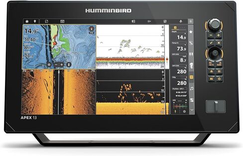 Humminbird APEX VX Series GPS Fish Finder with LakeMaster and CoastMaster VX Maps, MEGA Side Imaging+ in Saudi Arabia