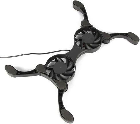 Laptop Cooling Pad, Dual Fans Computer PC Notebook Gaming Laptop Fan, Foldable Design in Saudi Arabia
