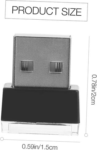 Cabilock 3Pcs Mini USB Atmosphere Lamp LED USB Car Light for Interior Illumination Compact and for Creating Comfortable Driving Atmosphere in Saudi Arabia