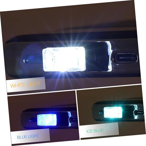 Cabilock 3Pcs Mini USB Atmosphere Lamp LED USB Car Light for Interior Illumination Compact and for Creating Comfortable Driving Atmosphere in Saudi Arabia