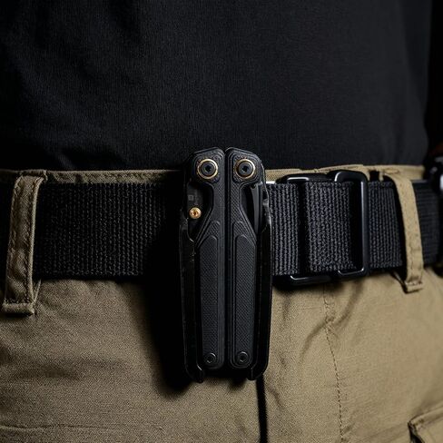 حامل متعدد الأدوات بمشبك حزام HoldMyGear - متوافق مع Leatherman Wave Alpha وWave Plus (حامل تثبيت الحزام المناسب بدقة، يناسب الأحزمة بعرض 1.5 بوصة) in Saudi Arabia