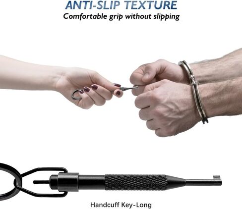 Professional Grade Dual Handcuff Keys Kit - Tactical Swivel Clip & Detachable Keyrings for Law Enforcement Duty Gear & Security Training Equipment 3 pack in Saudi Arabia