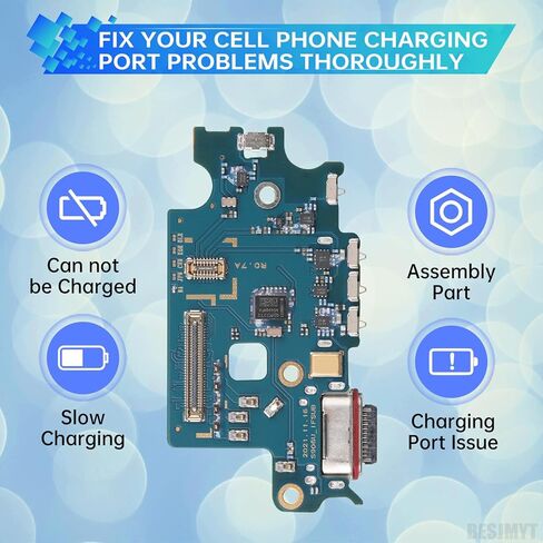 for Samsung Galaxy S22+ Plus Charging Port Replacement USB Charger Dock Connector Flex Cable Type-C Board USB Charger Type-C Board Connector Replacement Repair Fix for SM-S906U SM-S906U1 in Kuwait