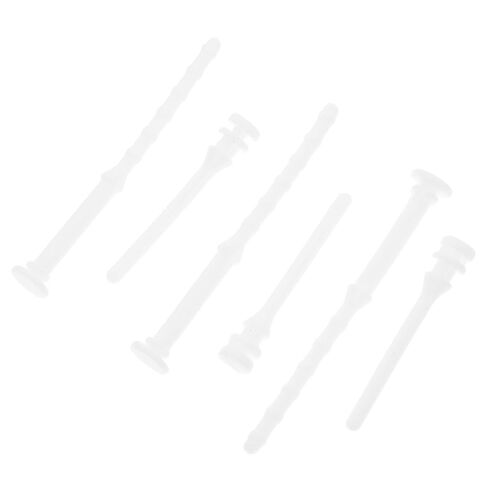 MERRYHAPY 20pcs Anti-Vibration Silicone Rubber Computer Fan Mounting Screws Noise Absorption Rivets for PC Case Cooling and Component Installation White Short and Long Pins Set in Saudi Arabia