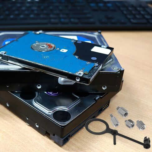 طقم براغي تثبيت M.2 SSD للوحات الأم المتوافقة مع أجهزة الكمبيوتر المحمول ووحدة التحكم في الألعاب، مجموعة متنوعة من براغي محرك الأقراص الصلبة للكمبيوتر ومجموعة مواجهات للإصلاح والتركيب بنفسك in Kuwait