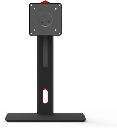 Adjustable Monitors Stand Freestanding for 22 39inch Screens with Tempereds Glass Base and Cable Management Freestanding Mount in Saudi Arabia