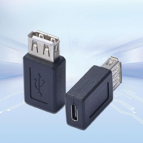 USB 2.0 to Type C Adapter 5V/3A Charging Converter 480Mbps Data Transmission for Keyboards, Card Readers, Data Cable Fast Charging Adapter in Saudi Arabia