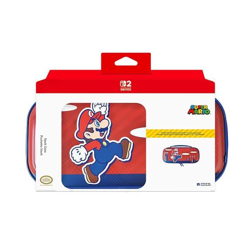 HORI Vault Case (Mario) for Nintendo Switch 2 - Officially Licensed by Nintendo in Saudi Arabia