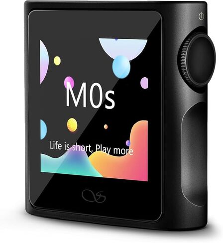 SHANLING M0s 2in1 مشغل MP3 DAC مشغل موسيقى صوت هاي فاي 1.7 * 1.7 بوصة، يدعم ما يصل إلى 2 تيرابايت بطاقة SD HD شاشة تعمل باللمس Bluetooth5.0 3.5 مم / مقبس النوع C للهواتف والأجهزة اللوحية وأجهزة الكمبيوتر المحمولة وأجهزة الكمبيوتر (التيتانيوم، 32 جيجابايت) in Saudi Arabia