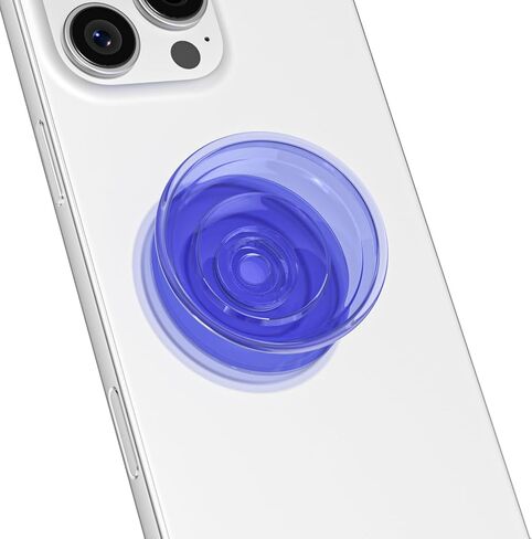 قبضة هاتف مغناطيسية متوافقة مع Magsafe، حامل هاتف Magsafe شفاف وقابل للطي لهاتف iPhone Samsung Pixel، حامل هاتف من السيليكون الشفاف اللطيف قابل للإزالة، شفاف in Kuwait