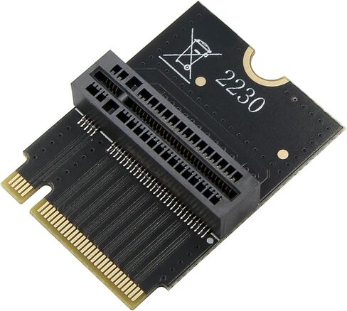 دعامة محرك عمودية معززة لفتحات M-Key | تركيب آمن 2230 SSD في بطاقة SFF Systems M in Kuwait