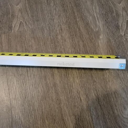 ruiketest Surveying Apparatus, Aluminum Surveying Leveling Rod (Tower Staff) - Telescopic E-Graduated 3M in Saudi Arabia