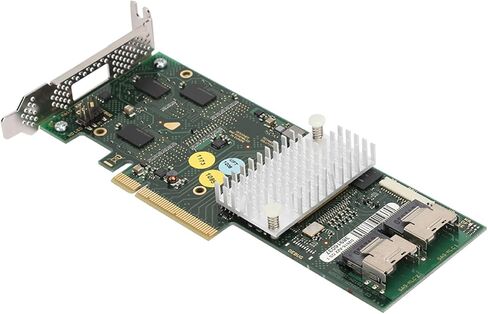 بطاقة تحكم LSI SAS 2108 RAID عالية الأداء، بطاقة صفيف SATA SAS مع ذاكرة تخزين مؤقت سعة 512 ميجابايت لأنظمة تخزين الخادم، حاجز منخفض المستوى in Saudi Arabia