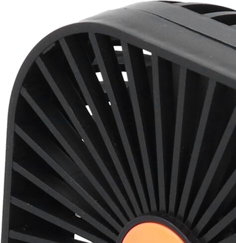 USB سيارة مروحة ABS 360 درجة للتدوير برأس واحد USB شحن سيارة صغيرة مروحة التبريد 5V 2A قابل للتعديل سطح المكتب مروحة للسيارة مكتب الاستخدام المنزلي in Saudi Arabia