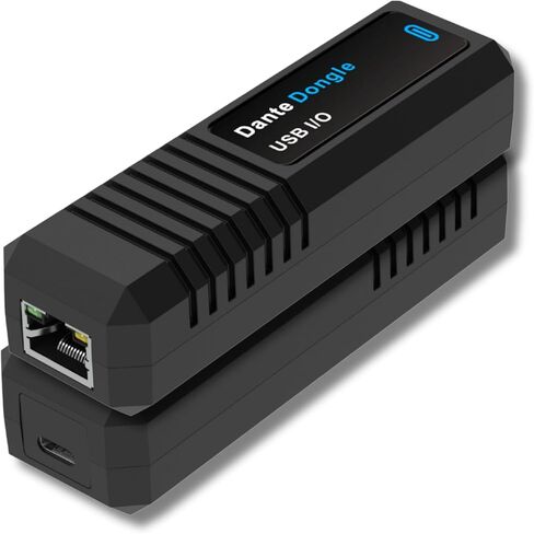 محول J-Tech Digital Dante Dongle 2x2 مع USB-C وPoE، محول إدخال/إخراج IO Dante ثنائي الاتجاه يدعم نقل الإشارات بقناتين 2x2 [JTECH-DA22D-U] in Saudi Arabia