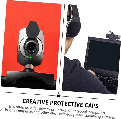 10pcs Webcam Privacy Shutter Lens Hoods Web Camera Lens Caps Webcam Shutters Protective Cover Laptop Privacy Camera Cover in Saudi Arabia