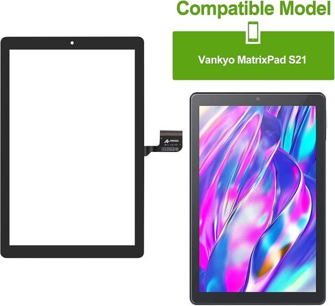 New Touch Screen Digitizer Replacement for Vankyo MatrixPad S21with Free Repair Tools Kit.(No LCD Display) in Saudi Arabia