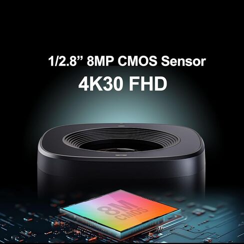 AVMATRIX FHD 4K Webcam with 1/1.28" Sensor, 10X Optical Zoom 75.4° Wide Angle ToF Auto Focus Streaming Camera with USB3.0 & HDMI Out Work with OBS Zoom Teams YouTube/Twitch/Facebook EGALE T10-4K in Saudi Arabia
