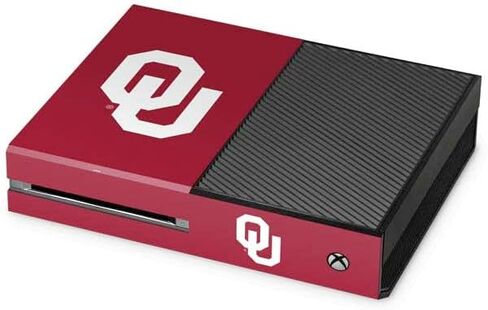 Skinit Decal Gaming Skin Compatible with Xbox One Console - Officially Licensed University of Oklahoma Sooners Digi Design in Saudi Arabia
