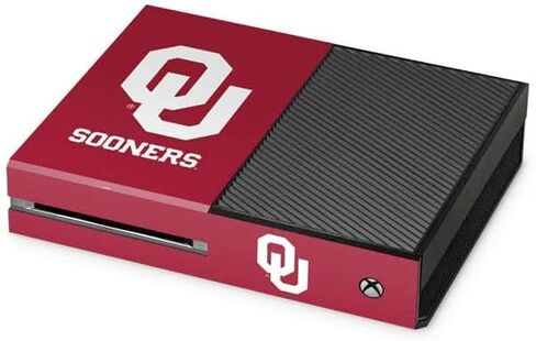 Skinit Decal Gaming Skin Compatible with Xbox One Console - Officially Licensed University of Oklahoma Sooners Digi Design in Saudi Arabia