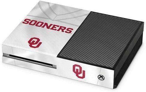 Skinit Decal Gaming Skin Compatible with Xbox One Console - Officially Licensed University of Oklahoma Sooners Digi Design in Saudi Arabia