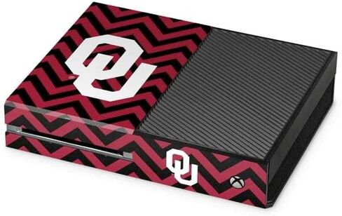 Skinit Decal Gaming Skin Compatible with Xbox One Console - Officially Licensed University of Oklahoma Sooners Digi Design in Saudi Arabia