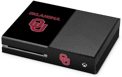 Skinit Decal Gaming Skin Compatible with Xbox One Console - Officially Licensed University of Oklahoma Sooners Digi Design in Saudi Arabia
