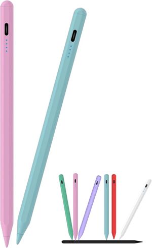Universal Stylus Pen for Touch Screens, Compatible with Samsung Galaxy Tab A11/A11+A9/A8/A7, iPad,iPhone- Android/iOS/Windows,Capacitive Pen for Drawing & Note-Taking (Black) in Kuwait