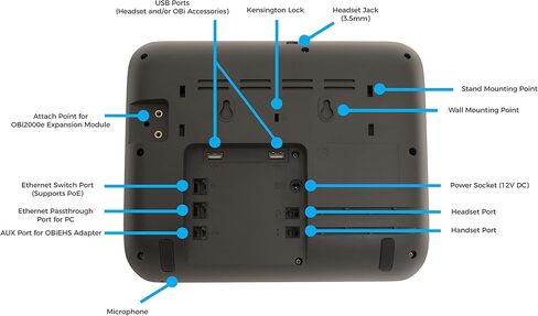هواتف Obihai OBi2000 Series Gigabit IP (OBi2182) (متجددة) in Kuwait