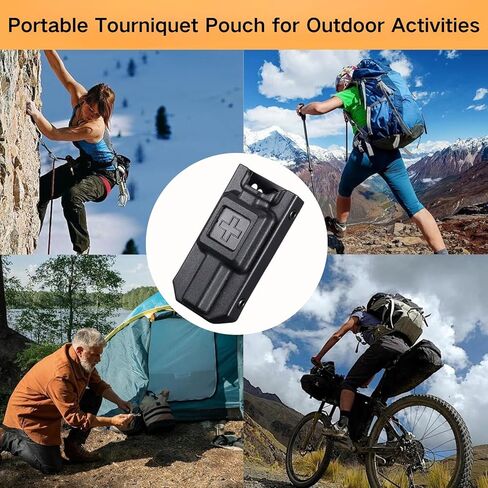 Tourniquet Holder for C-A-T Gen 7 and Older, Molle Tourniquet Holster with Upgraded Belt Clip, Tactical Tourniquet Pouch TQ Holder for Duty Belt in Kuwait