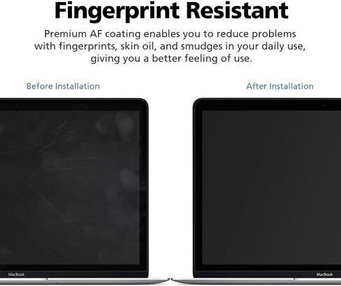 عبوتان من واقي الشاشة المضاد للتوهج (غير اللامع) لسلسلة MacBook | مكافحة بصمات الأصابع | تقليل إجهاد العين باستخدام مرشح حجب الضوء الأزرق (Macbook Pro 15 بوصة (2019~2017)) in Saudi Arabia