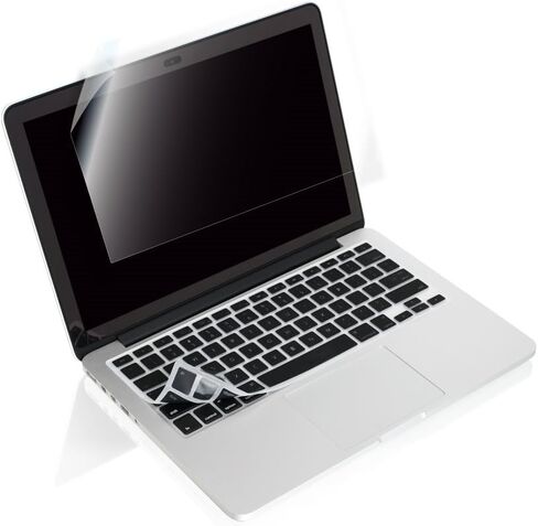 IOGEAR Shield Plus Protect for 13" Macbook Pro Retina Keyboard Skin and Screen Protector, GKSMP13 in Saudi Arabia