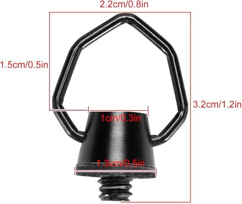 1/4 Camera Screw for Quick Release Plate Metal Hook Tripods Mount Camping Lamp Hanging Camera Screw in Saudi Arabia