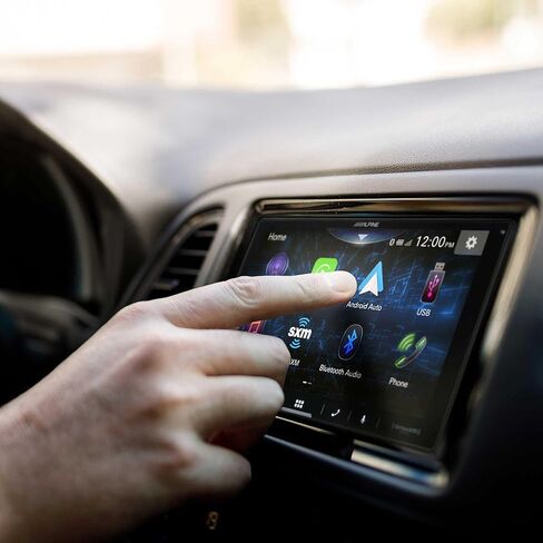 جهاز استقبال السيارة Alpine iLX-W670 بشاشة لمس 7 بوصات مع بلوتوث وAndroid Auto وتوافق Apple CarPlay ومكبر صوت 4 قنوات وكاميرا احتياطية in Saudi Arabia