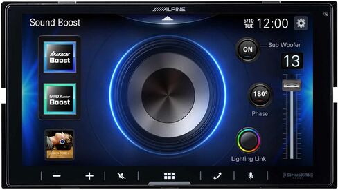 جهاز استقبال السيارة Alpine iLX-W670 بشاشة لمس 7 بوصات مع بلوتوث وAndroid Auto وتوافق Apple CarPlay ومكبر صوت 4 قنوات وكاميرا احتياطية in Saudi Arabia