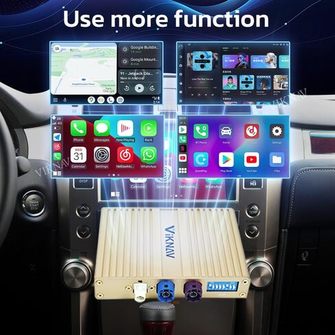 صندوق Linux لسيارة Lexus GX460 2009 2010 2011 2012 2013 واجهة Carplay اللاسلكية التي تعمل بنظام أندرويد للترقية التلقائية تدعم فقط شاشة راديو السيارة الأصلية in Kuwait