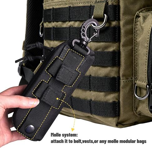 Tactical Molle Glasses Pouch, Molle Sunglass Case, Portable Eyeglasses Cases, Tactical Glasses Case in Kuwait