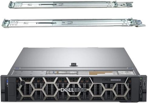 خادم Dell PowerEdge R740 2U Rack Server، Dual Xeon 6148 2.40 جيجا هرتز، 256 جيجا بايت DDR4، 30.72 تيرابايت SSD، RAID، طاقة مزدوجة، iDRAC، مجموعة السكك الحديدية، Server 2022 Standard، عبوة خادم الرغوة (متجددة) in Kuwait