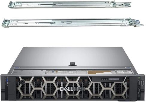 Dell PowerEdge R740 2U Rack Server, Dual Xeon 6148 2.40 GHz, 512GB DDR4 Memory, 15.36TB Enterprise SSD Storage, RAID, Dual Power, iDRAC, Rail Kit (Renewed) in Kuwait