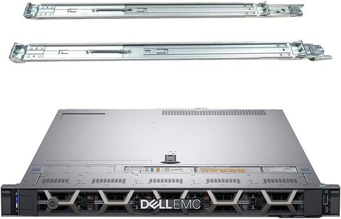 Dell PowerEdge R640 1U Rack Server, Dual Xeon 6130 2.10 GHz, 512GB DDR4 Memory, 61.44TB Enterprise SSD Storage, RAID, Dual Power, iDRAC, Rail Kit (Renewed) in Saudi Arabia