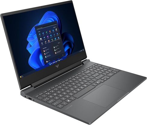 HP Victus 15.6 inch FHD 144Hz Gaming Laptop | Intel Core i5-13420H | NVIDIA GeForce RTX 4050 6GB | Backlit | Mica Silver| 16GB RAM | 512GB SSD | Windows 11 Home | Bundle with HDMI Cable in Saudi Arabia
