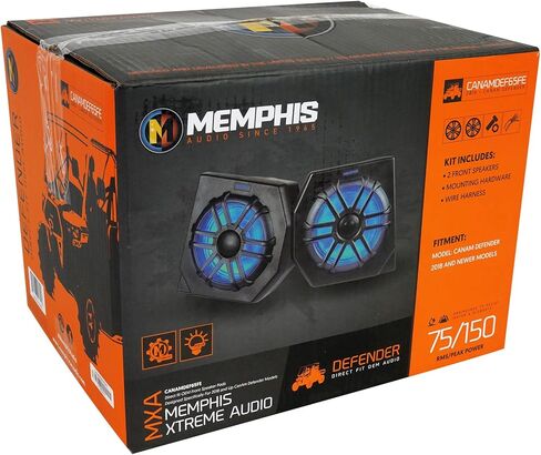 زوج من Memphis Audio CANAMDEF65FE 75w RMS مكبر صوت Pods لعام 2018+ Can Am Defender in Kuwait